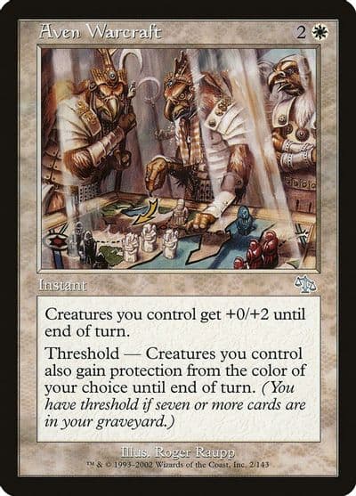 Aven Warcraft Judgment Magic card