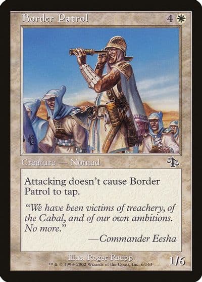 Border Patrol Judgment Magic card