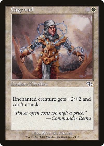 Cagemail Judgment Magic card