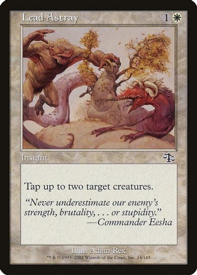 Lead Astray Judgment Magic card