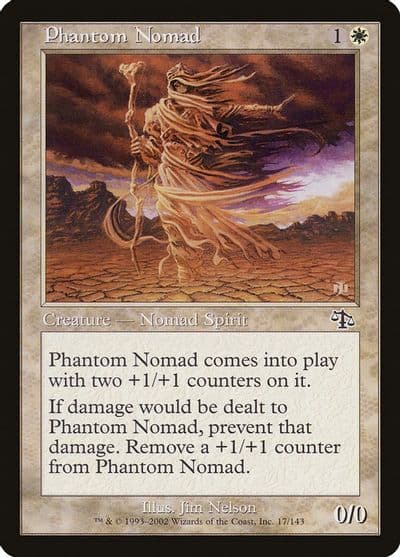 Phantom Nomad Judgment Magic card