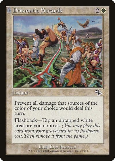 Prismatic Strands Judgment Magic card