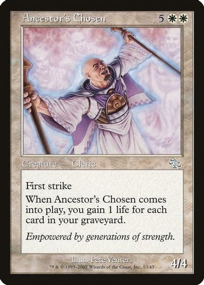 Ancestors Chosen Judgment Magic card