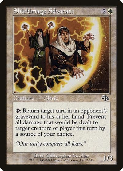 Shieldmage Advocate Judgment Magic card