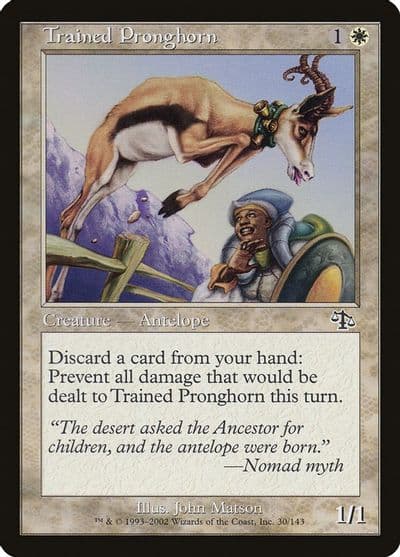 Trained Pronghorn Judgment Magic card