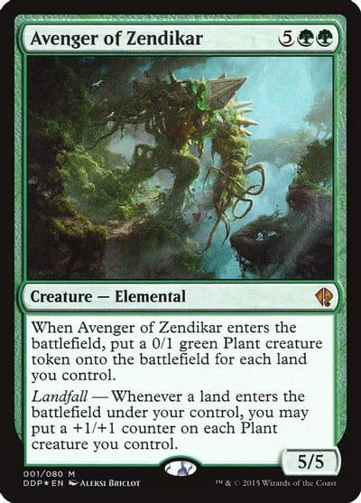 Avenger of Zendikar Duel Decks: Zendikar vs. Eldrazi Magic card