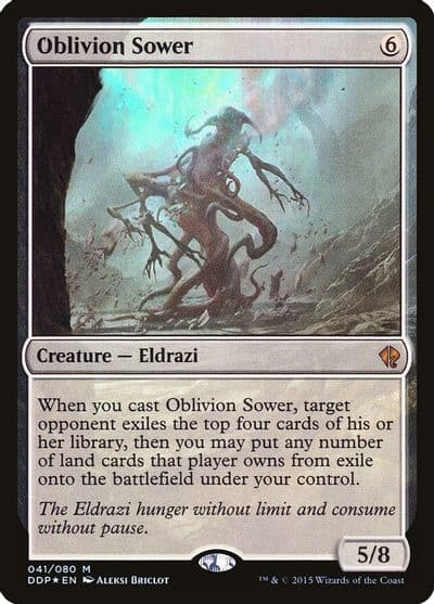 Oblivion Sower Duel Decks: Zendikar vs. Eldrazi Magic card