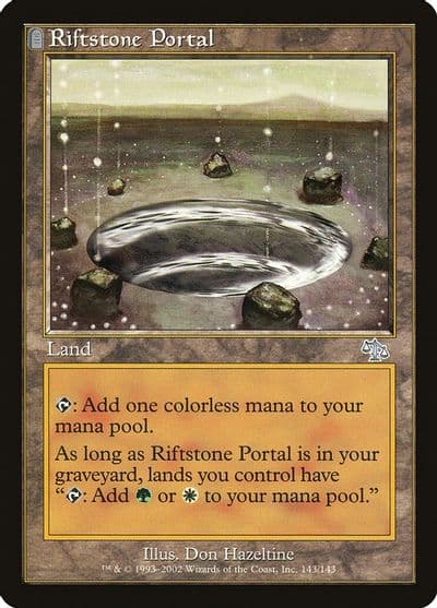 Riftstone Portal Judgment Magic card