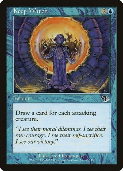Keep Watch Judgment Magic card