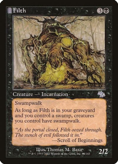 Filth Judgment Magic card