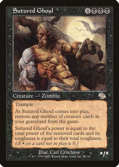 Sutured Ghoul Judgment Magic card