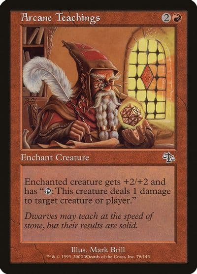 Arcane Teachings Judgment Magic card