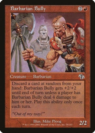 Barbarian Bully Judgment Magic card
