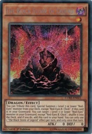 The Black Stone of Legend Clash of Rebellions Yu-Gi-Oh! card