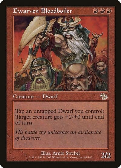 Dwarven Bloodboiler Judgment Magic card