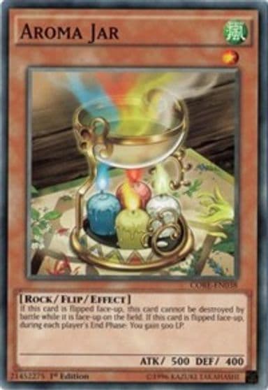 Aroma Jar Clash of Rebellions Yu-Gi-Oh! card