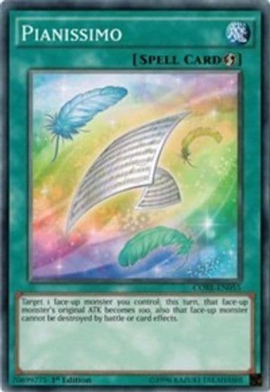 Pianissimo Clash of Rebellions Yu-Gi-Oh! card