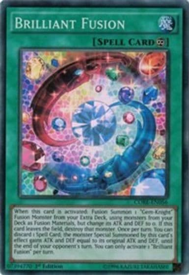Brilliant Fusion Clash of Rebellions Yu-Gi-Oh! card