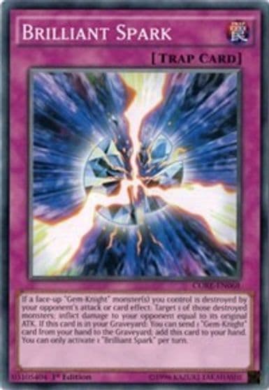 Brilliant Spark Clash of Rebellions Yu-Gi-Oh! card