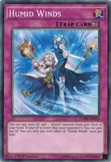 Humid Winds Clash of Rebellions Yu-Gi-Oh! card