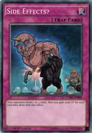 Side Effects Clash of Rebellions Yu-Gi-Oh! card