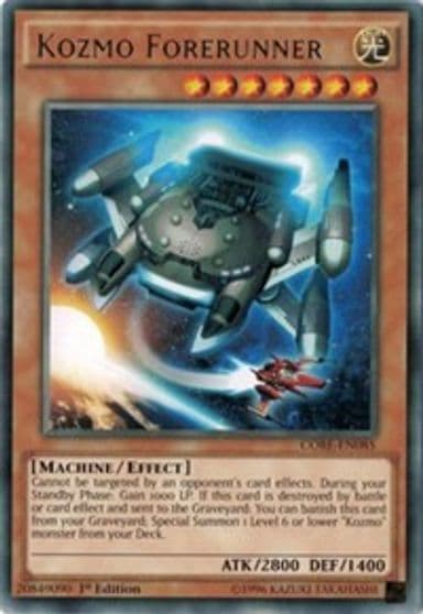 Kozmo Forerunner Clash of Rebellions Yu-Gi-Oh! card