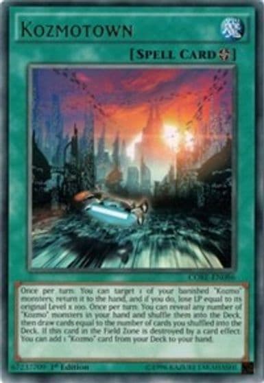 Kozmotown Clash of Rebellions Yu-Gi-Oh! card