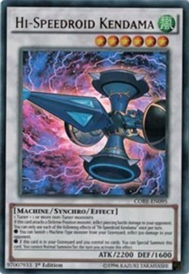 Hi Speedroid Kendama Clash of Rebellions Yu-Gi-Oh! card