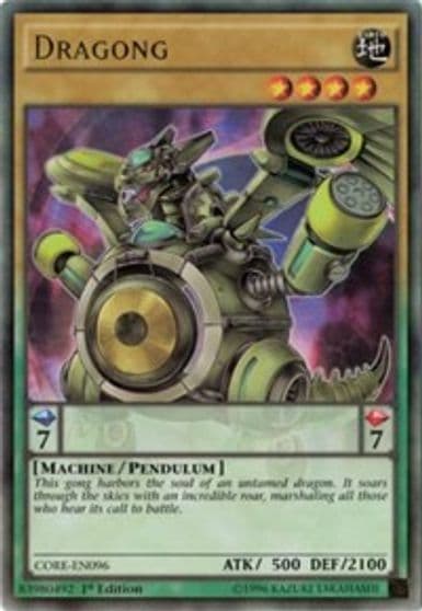 Dragong Clash of Rebellions Yu-Gi-Oh! card