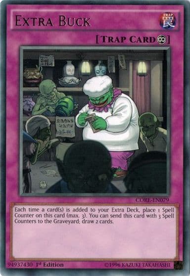 Extra Buck Clash of Rebellions Yu-Gi-Oh! card