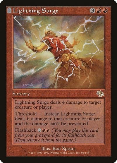 Lightning Surge Judgment Magic card