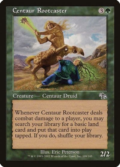 Centaur Rootcaster Judgment Magic card