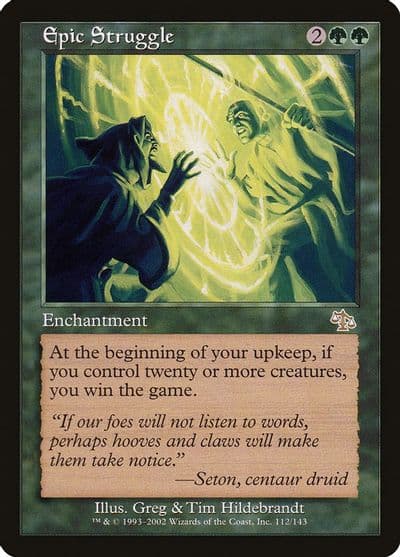 Epic Struggle Judgment Magic card