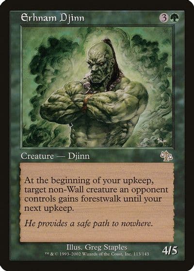 Erhnam Djinn Judgment Magic card