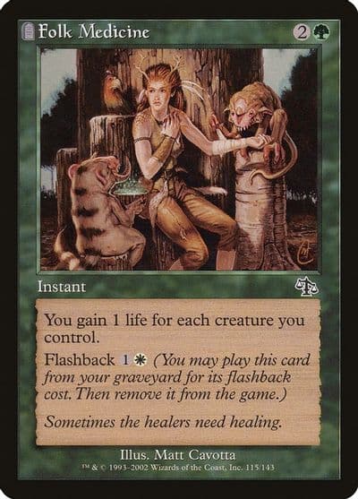 Folk Medicine Judgment Magic card