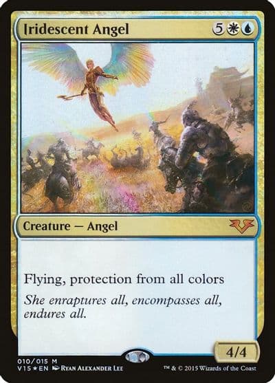 Iridescent Angel From the Vault: Angels Magic card