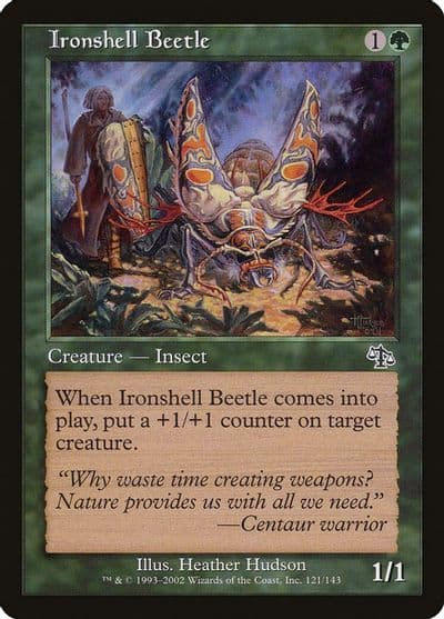 Ironshell Beetle Judgment Magic card