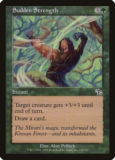 Sudden Strength Judgment Magic card