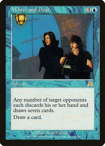 Wheel and Deal Onslaught Magic card