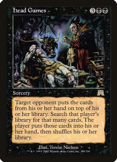 Head Games Onslaught Magic card