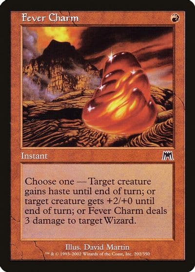 Fever Charm Onslaught Magic card