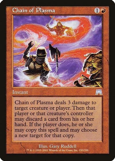 Chain of Plasma Onslaught Magic card