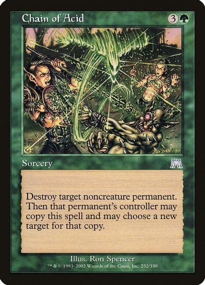 Chain of Acid Onslaught Magic card