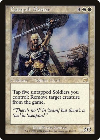 Catapult Master Onslaught Magic card