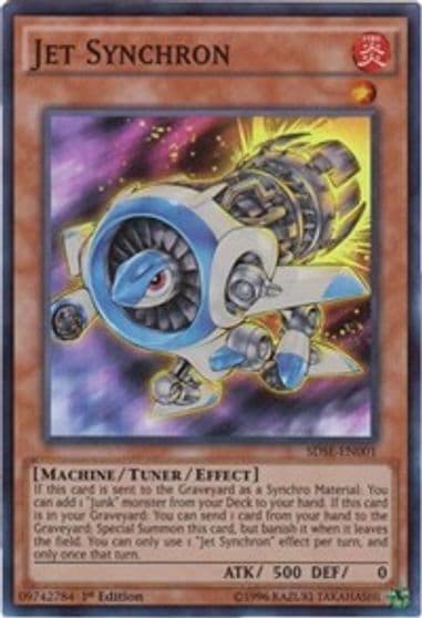 Jet Synchron Structure Deck: Synchron Extreme Yu-Gi-Oh! card
