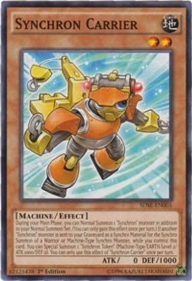 Synchron Carrier Structure Deck: Synchron Extreme Yu-Gi-Oh! card