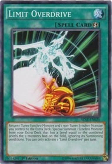 Limit Overdrive Structure Deck: Synchron Extreme Yu-Gi-Oh! card