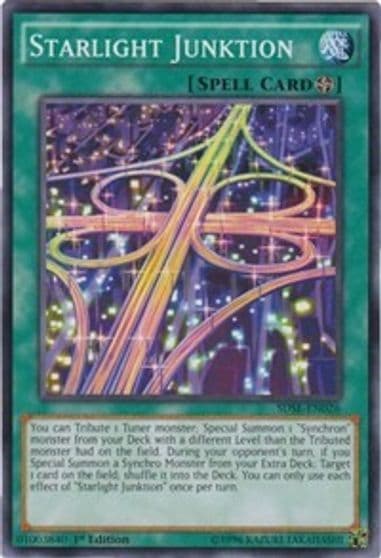 Starlight Junktion Structure Deck: Synchron Extreme Yu-Gi-Oh! card