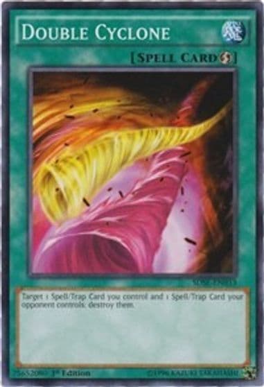 Double Cyclone Structure Deck: Synchron Extreme Yu-Gi-Oh! card