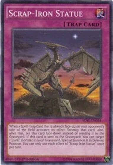 Scrap Iron Statue Structure Deck: Synchron Extreme Yu-Gi-Oh! card